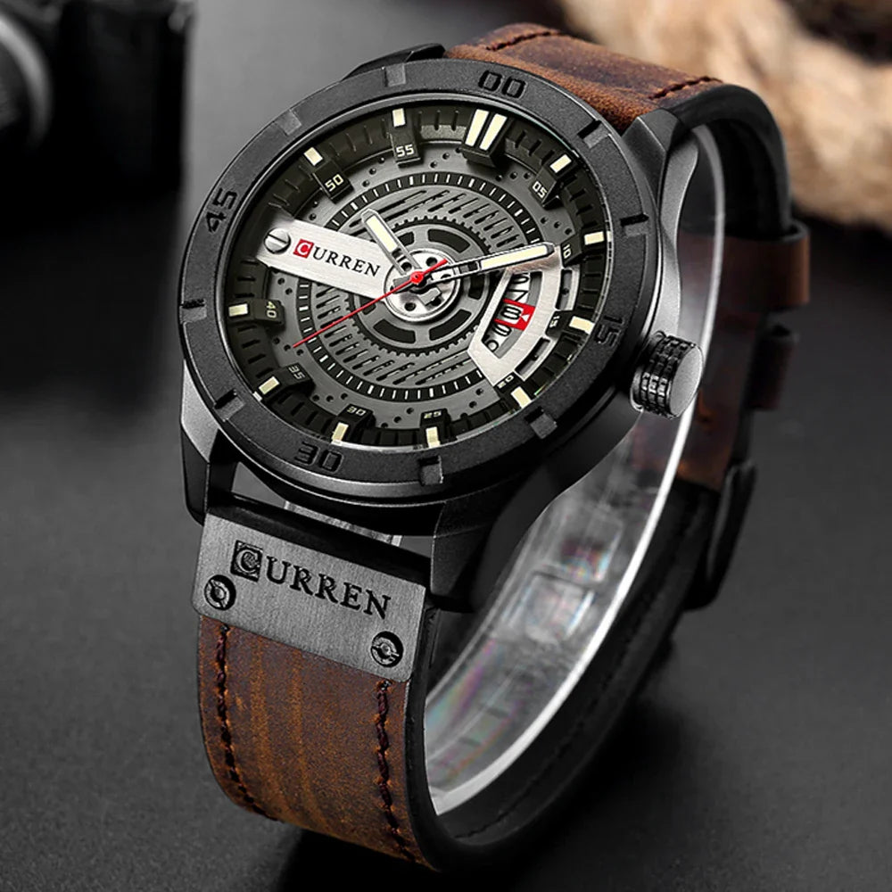 Bhutan Men's Casual Military-Inspired Quartz Sports Watch