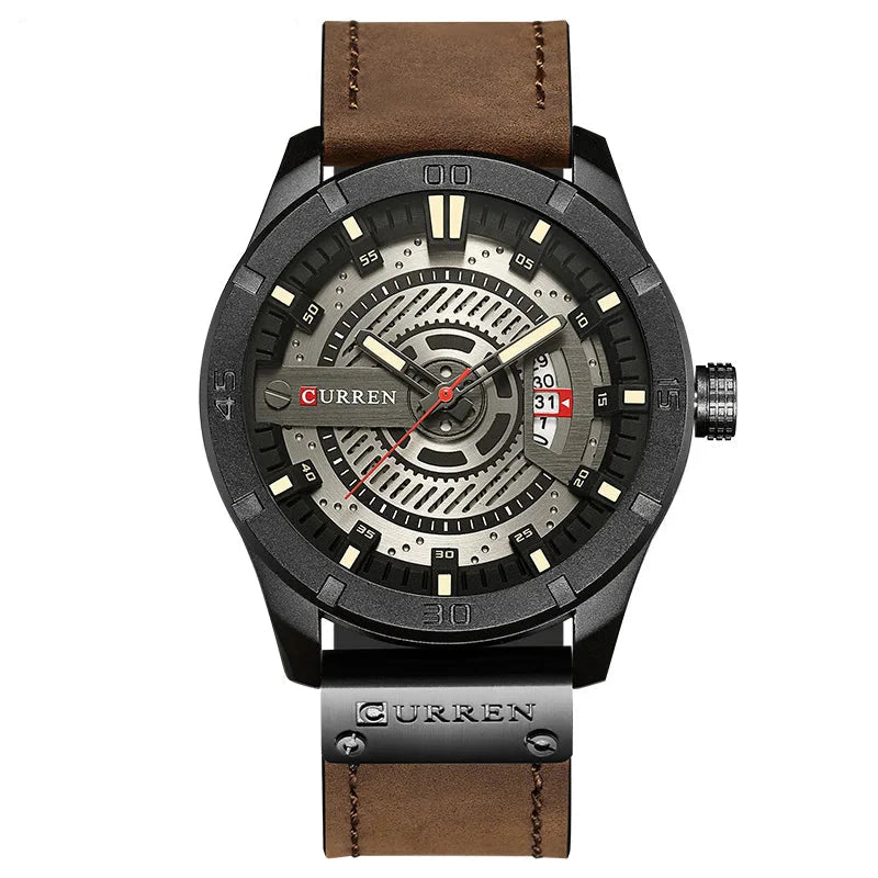 Bhutan Men's Casual Military-Inspired Quartz Sports Watch