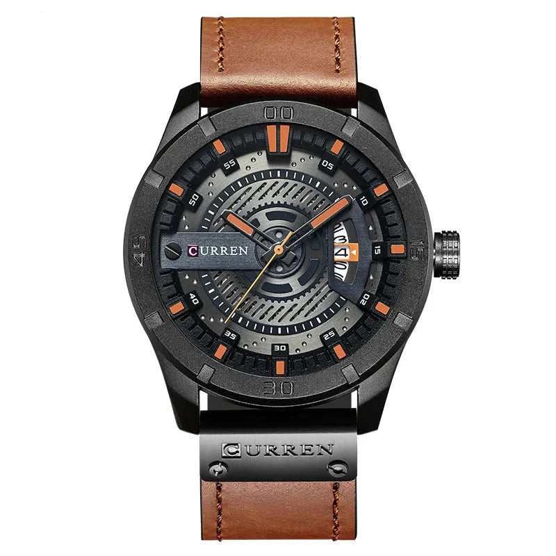 Bhutan Men's Casual Military-Inspired Quartz Sports Watch