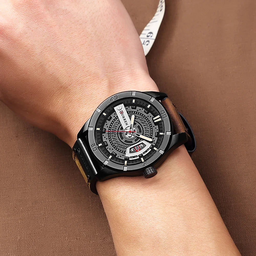 Bhutan Men's Casual Military-Inspired Quartz Sports Watch