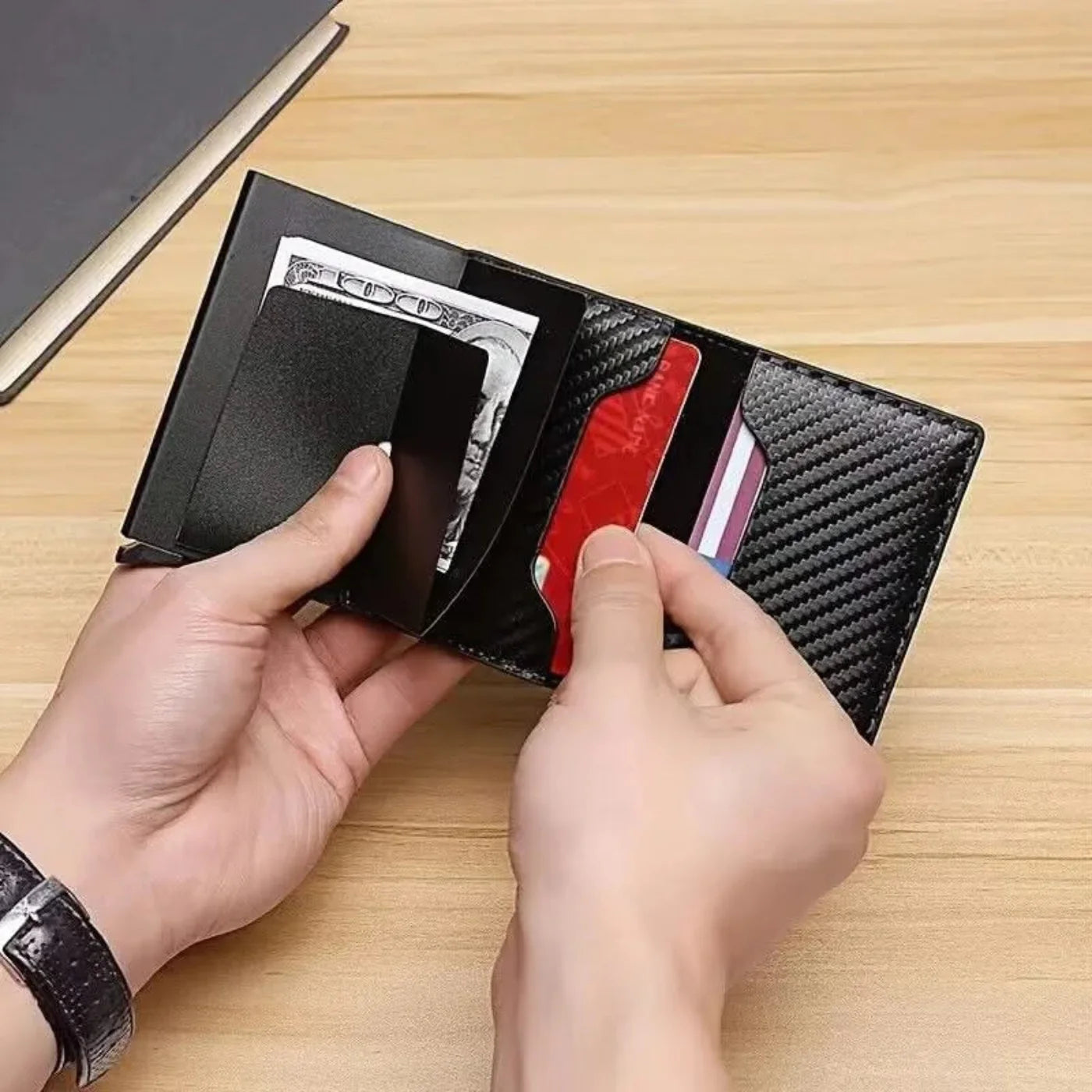 Sol | Luxury Leather Wallet for Men with RFID Protection