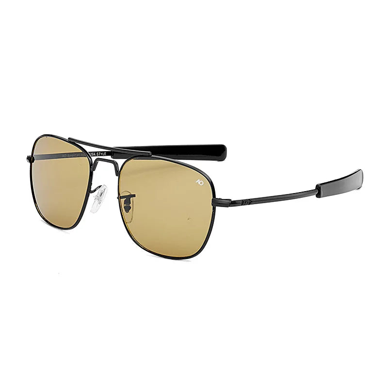 Byron | Men's Classic Aviator Sunglasses - Military-Grade Optical Lenses