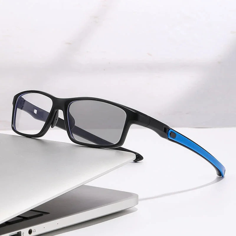 Ashton | TR90 Multifocal Photochromic Reading Glasses with Blue Light Blocking Technology