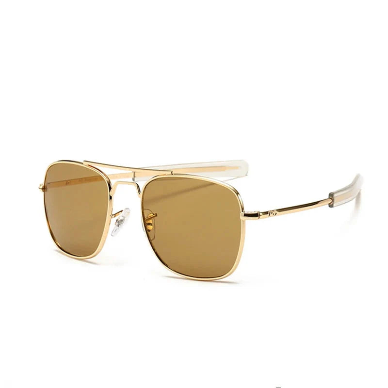 Byron | Men's Classic Aviator Sunglasses - Military-Grade Optical Lenses