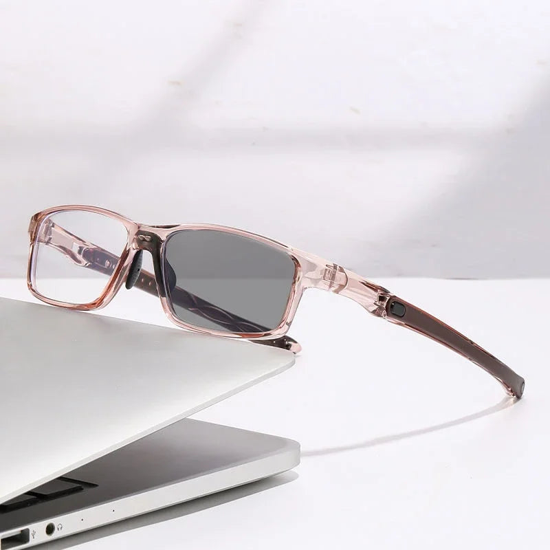 Ashton | TR90 Multifocal Photochromic Reading Glasses with Blue Light Blocking Technology