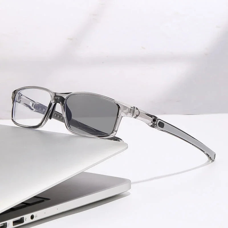 Ashton | TR90 Multifocal Photochromic Reading Glasses with Blue Light Blocking Technology